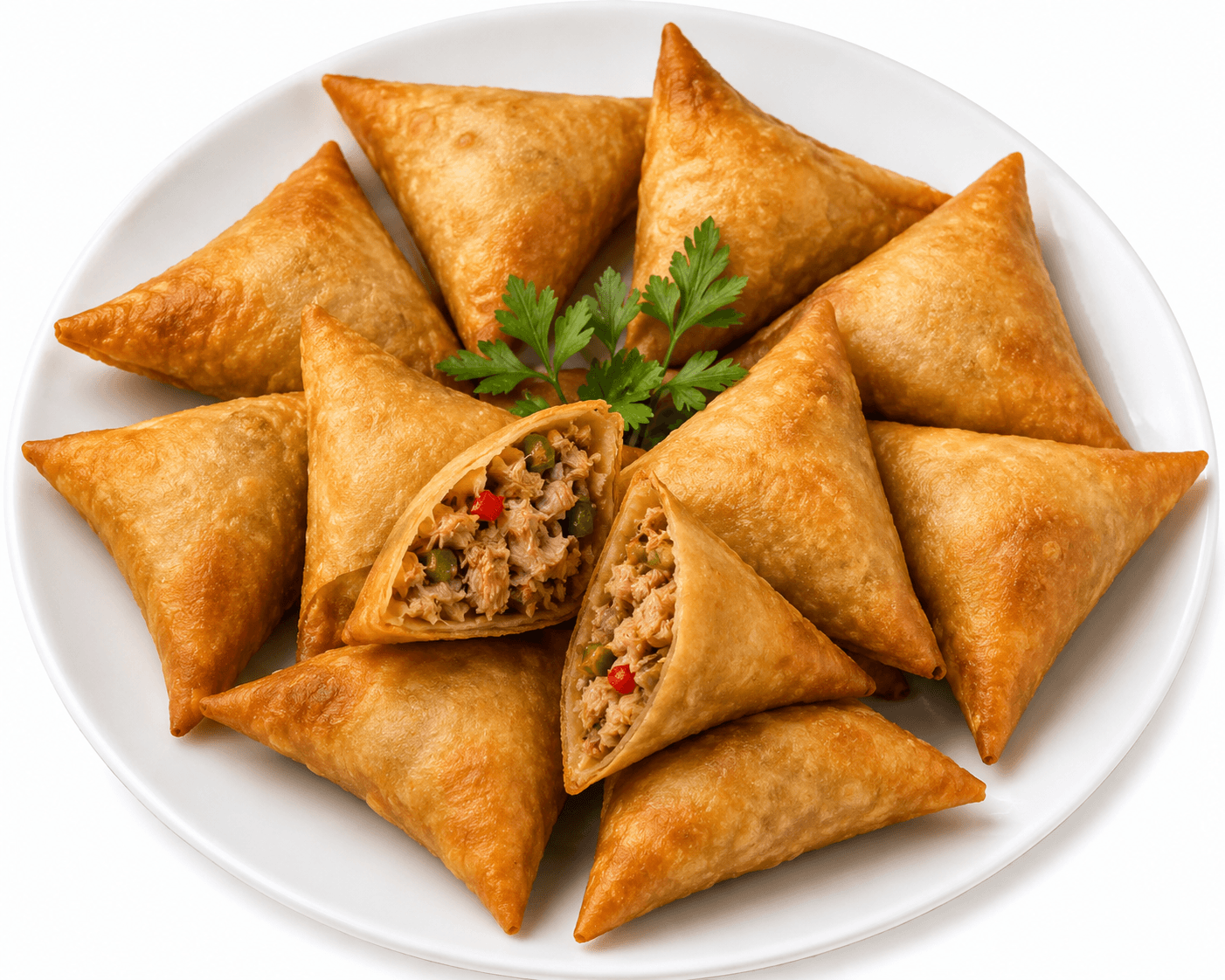 Samoussa thon