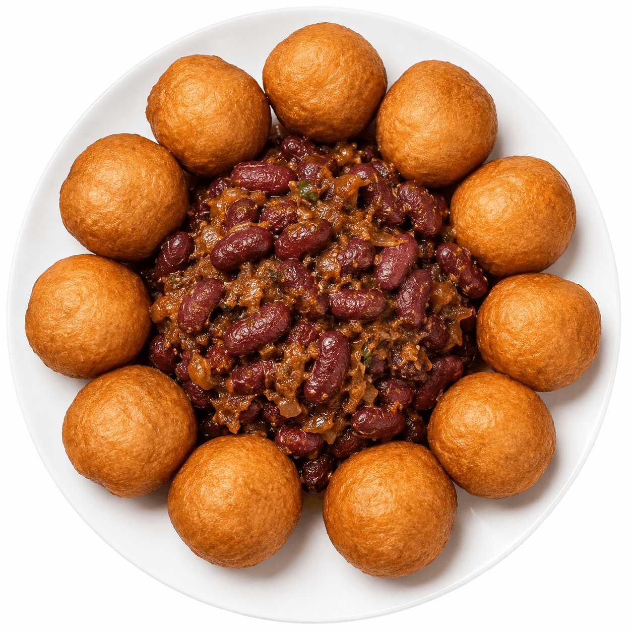Haricot beignets